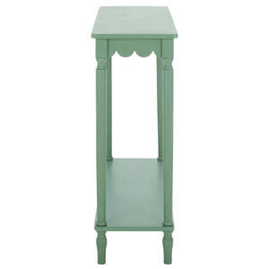 Safavieh Haven Console Table - Elegant Minimalist Design For Stylish Storage And Display In Any Room Sage Green Wood Cns5740d
