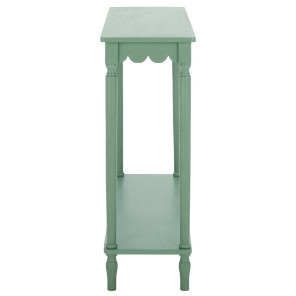 Safavieh Haven Console Table - Elegant Minimalist Design For Stylish Storage And Display In Any Room Sage Green Wood Cns5740d