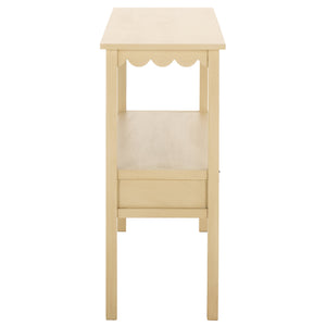 Safavieh Haven Lower 2-drawer Console - Stylish Storage Solution For Modern Home Décor And Organization Natural Wood Cns5741a