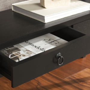 Safavieh Haven Lower 2-drawer Console - Stylish Storage Solution For Modern Home Décor And Organization Matte Black , Wood Cns5741b