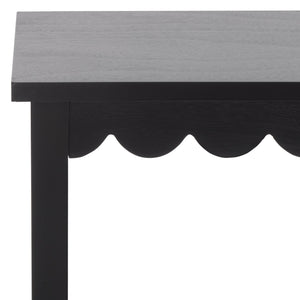 Safavieh Haven Lower 2-drawer Console - Stylish Storage Solution For Modern Home Décor And Organization Matte Black , Wood Cns5741b