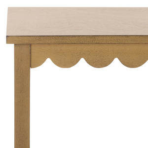 Safavieh Haven Lower 2-drawer Console - Stylish Storage Solution For Modern Home Décor And Organization Desert Brown Wood Cns5741c