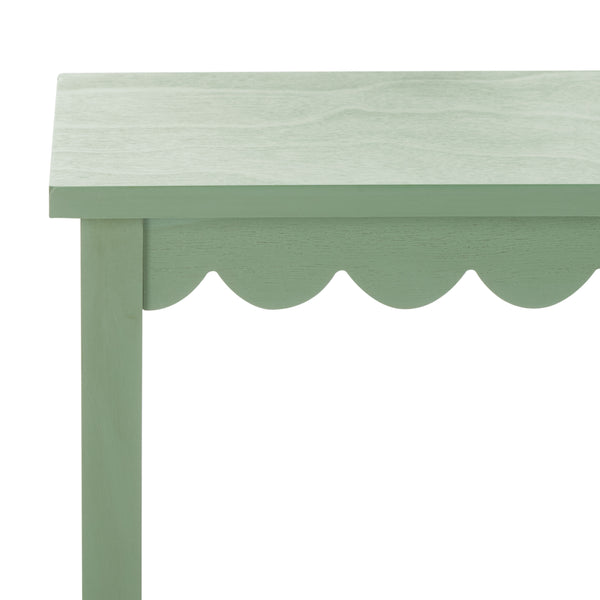 Safavieh Haven Lower 2-drawer Console - Stylish Storage Solution For Modern Home Décor And Organization Sage Green Wood Cns5741d