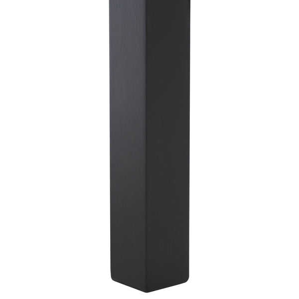 Safavieh Lilith Wavy Console - Stunning 63" Design With Timeless Style For Living Room Or Entryway Decor Matte Black , Wood Cns5742b