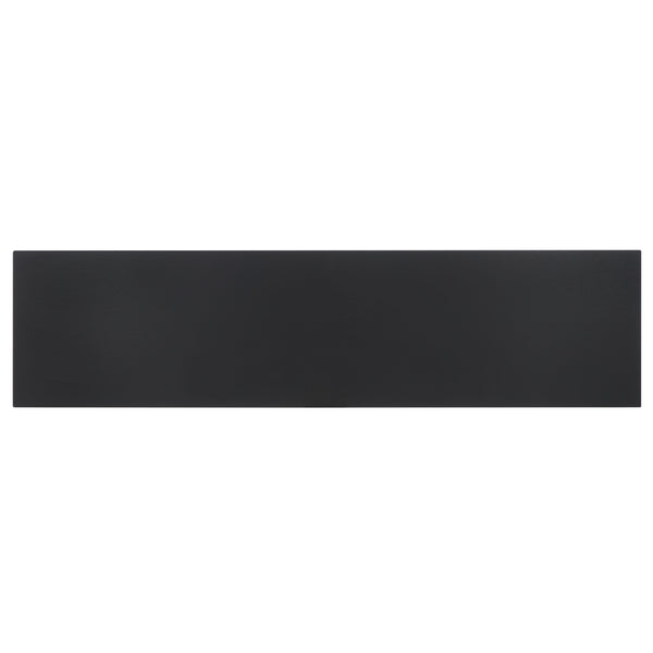 Safavieh Lilith Wavy Console - Stunning 63" Design With Timeless Style For Living Room Or Entryway Decor Matte Black , Wood Cns5742b