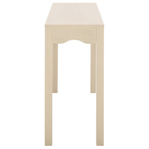 Safavieh Lilith 43" Wave Console In Elegant Sand - Stylish Storage Solution For Living Room & Entryway Sand Pine Wood,Mdf Cns5743a