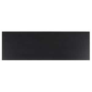 Safavieh Lilith Wave Console Table – Sculptural Design For Modern Interiors, Stylish Storage & Display Solutions Matte Black CNS5743B