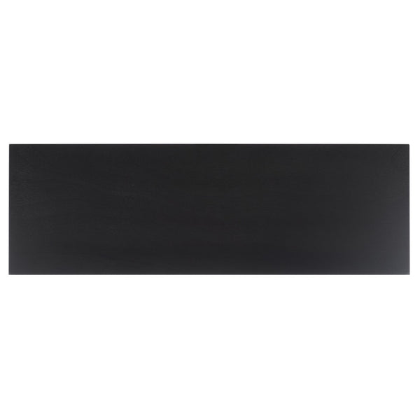Safavieh Lilith Wave Console Table – Sculptural Design For Modern Interiors, Stylish Storage & Display Solutions Matte Black CNS5743B