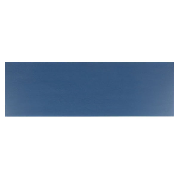 Safavieh Lilith Wave Console Table – Sculptural Design For Modern Interiors, Stylish Storage & Display Solutions Blue CNS5743D