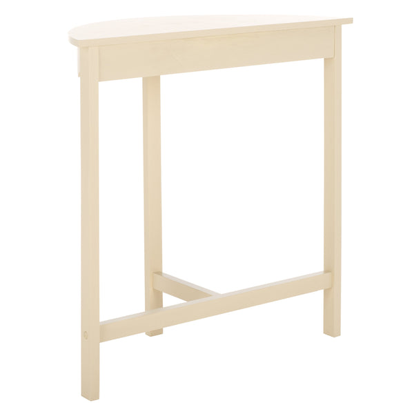 Safavieh Seraphina Half Round Console Table - Elegant Design For Entryways And Living Spaces, Versatile Appeal Sand Pine Wood,Mdf Cns5744a