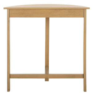 Safavieh Seraphina Half Round Console Table - Elegant Design For Entryways And Living Spaces, Versatile Appeal Desert Brown Pine Wood,Mdf Cns5744b