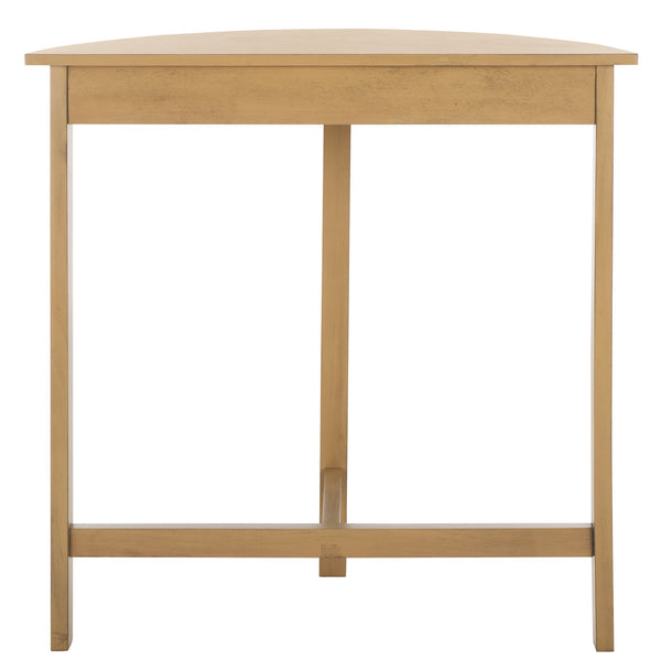 Safavieh Seraphina Half Round Console Table - Elegant Design For Entryways And Living Spaces, Versatile Appeal Desert Brown Pine Wood,Mdf Cns5744b