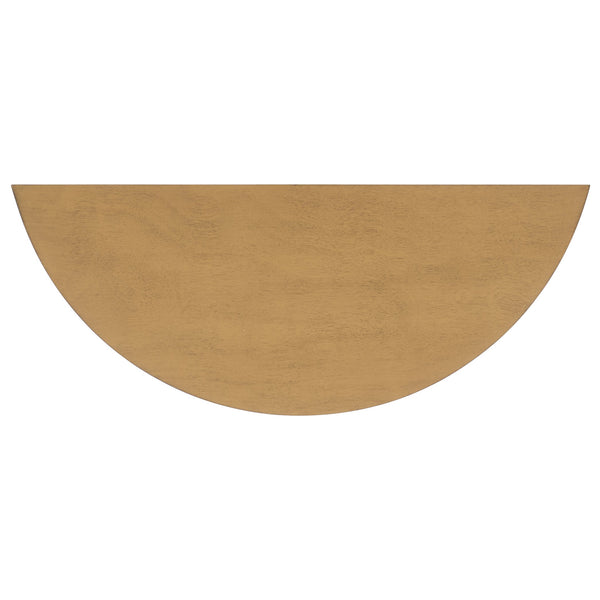 Safavieh Seraphina Half Round Console Table - Elegant Design For Entryways And Living Spaces, Versatile Appeal Desert Brown Pine Wood,Mdf Cns5744b