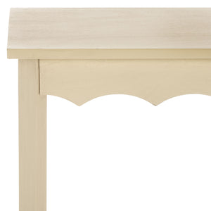 Safavieh Seraphina Rectangle Console - Modern Design For Stylish Home Decor & Practical Organization Solutions Sand Pine Wood,Mdf Cns5745a