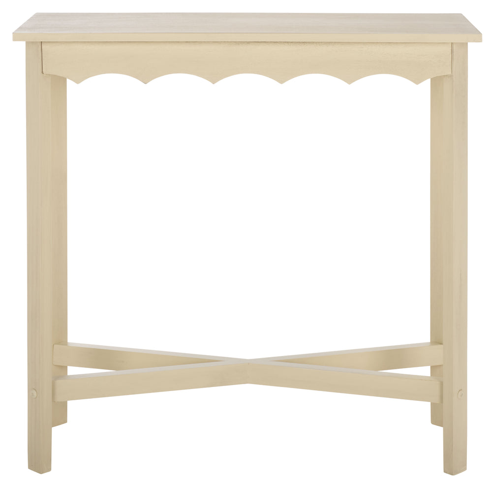 Safavieh Seraphina Rectangle Console - Modern Design For Stylish Home Decor & Practical Organization Solutions Sand Pine Wood,Mdf Cns5745a