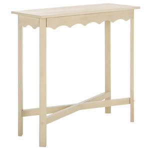 Safavieh Seraphina Rectangle Console - Modern Design For Stylish Home Decor & Practical Organization Solutions Sand Pine Wood,Mdf Cns5745a