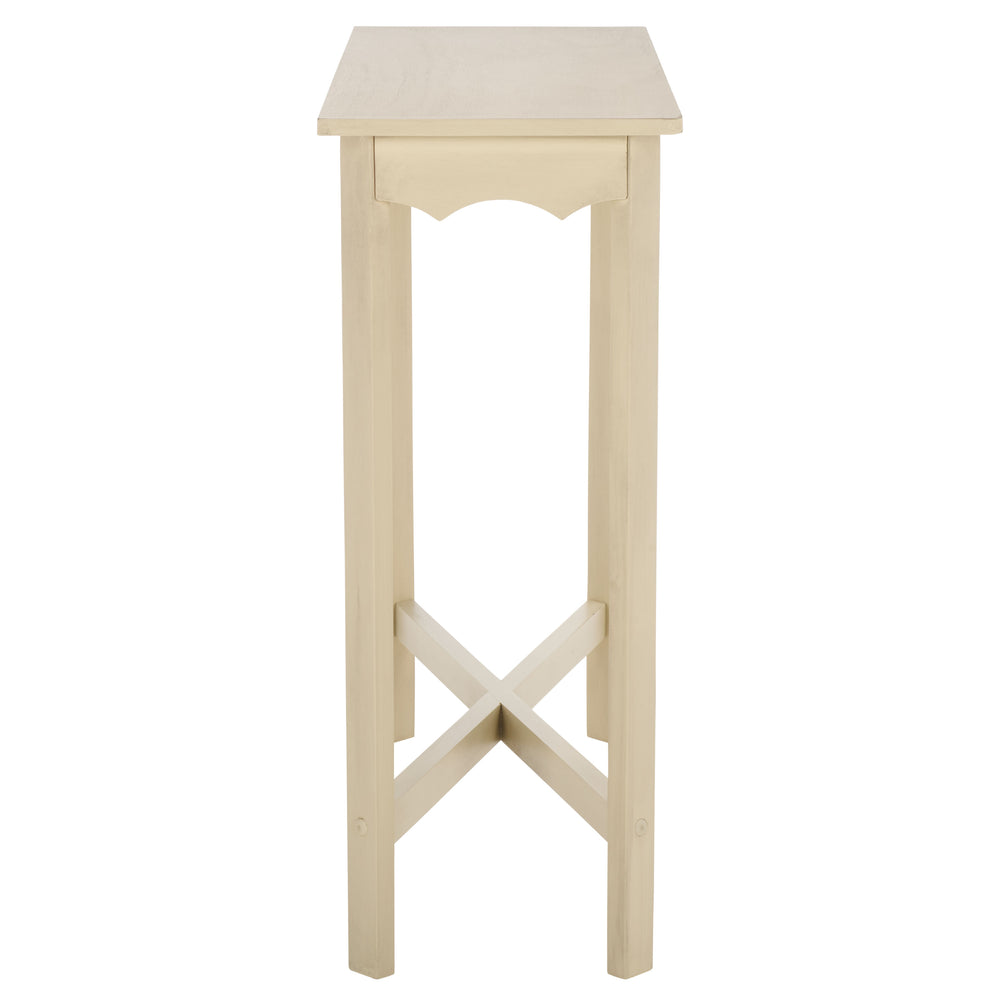 Safavieh Seraphina Rectangle Console - Modern Design For Stylish Home Decor & Practical Organization Solutions Sand Pine Wood,Mdf Cns5745a