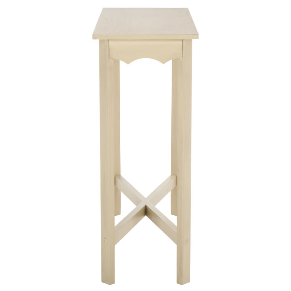 Safavieh Seraphina Rectangle Console - Modern Design For Stylish Home Decor & Practical Organization Solutions Sand Pine Wood,Mdf Cns5745a