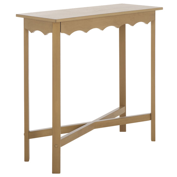 Safavieh Seraphina Rectangle Console - Modern Design For Stylish Home Decor & Practical Organization Solutions Desert Brown Pine Wood,Mdf Cns5745b