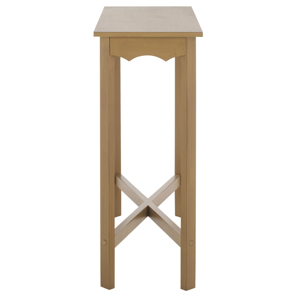 Safavieh Seraphina Rectangle Console - Modern Design For Stylish Home Decor & Practical Organization Solutions Desert Brown Pine Wood,Mdf Cns5745b