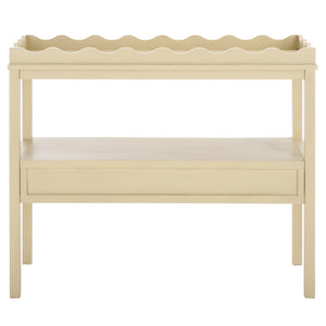 Safavieh Darlyn Two Drawer Console Table - Stylish Storage Solution For Modern Entryways And Living Spaces Sand Pine Wood,Mdf Cns5747a