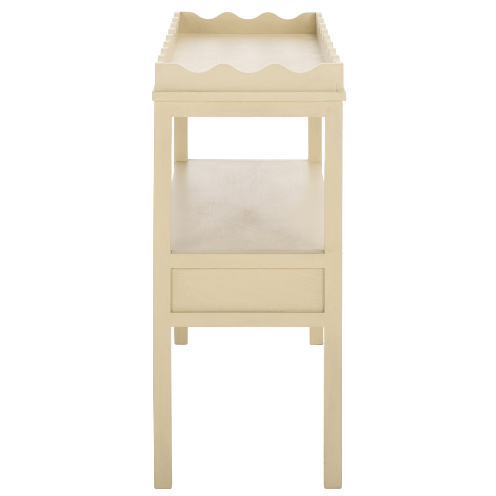 Safavieh Darlyn Two Drawer Console Table - Stylish Storage Solution For Modern Entryways And Living Spaces Sand Pine Wood,Mdf Cns5747a