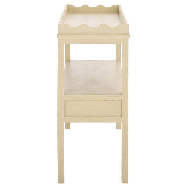 Safavieh Darlyn Two Drawer Console Table - Stylish Storage Solution For Modern Entryways And Living Spaces Sand Pine Wood,Mdf Cns5747a