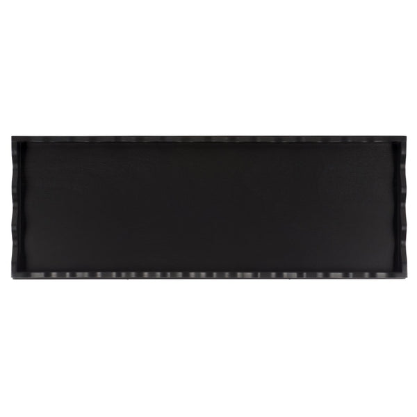 Safavieh Darlyn Two Drawer Console Table – Modern Minimalist Design With Practical Storage For Any Space Matte Black CNS5747B