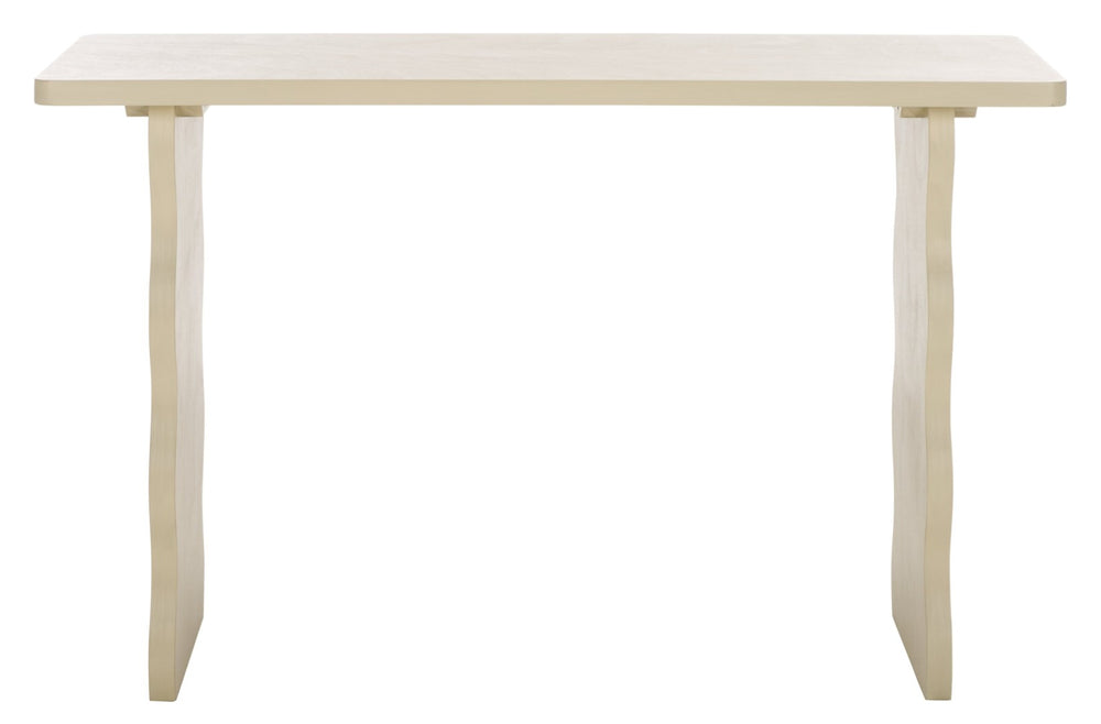 Safavieh Preslyn Console Table - Elegant Minimalist Design For Entryways And Living Rooms With Sturdy Construction Sand CNS5748A