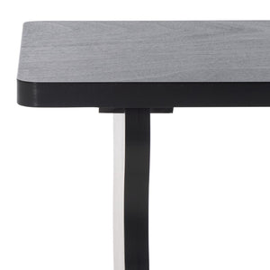 Safavieh Preslyn Console Table - Elegant Minimalist Design For Entryways And Living Rooms With Sturdy Construction Matte Black CNS5748B