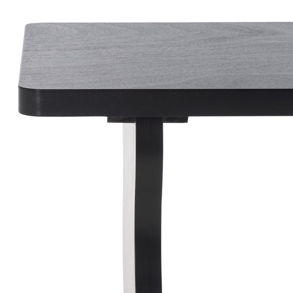 Safavieh Preslyn Console Table - Elegant Minimalist Design For Entryways And Living Rooms With Sturdy Construction Matte Black CNS5748B
