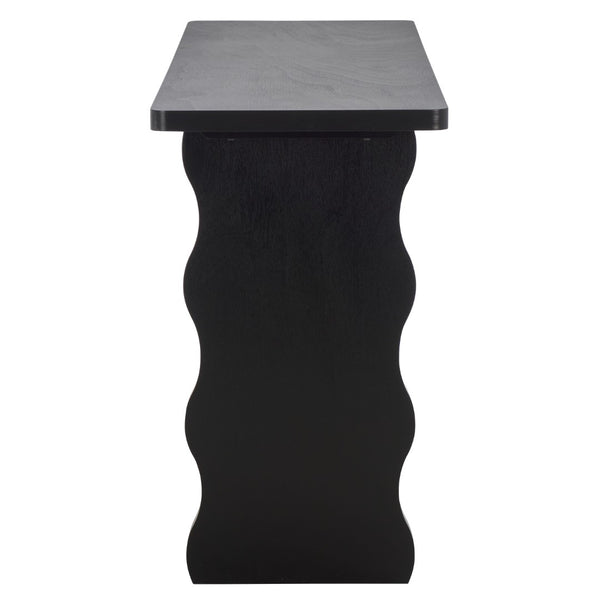 Safavieh Preslyn Console Table - Elegant Minimalist Design For Entryways And Living Rooms With Sturdy Construction Matte Black CNS5748B