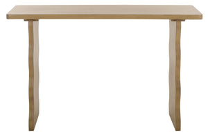 Safavieh Preslyn Console Table - Elegant Design For Living Rooms, Entryways, And Hallways, Versatile Style Desert Brown Pine Wood,Mdf Cns5748c