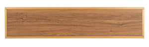 Safavieh Octavia Console Table – Modern Geometric Design With Staggered Tiers For Stylish Entryway Display Walnut/Gold CNS6205A