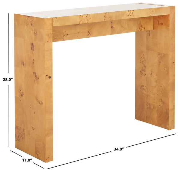 Safavieh Cella Console Table Natural CNS6400A