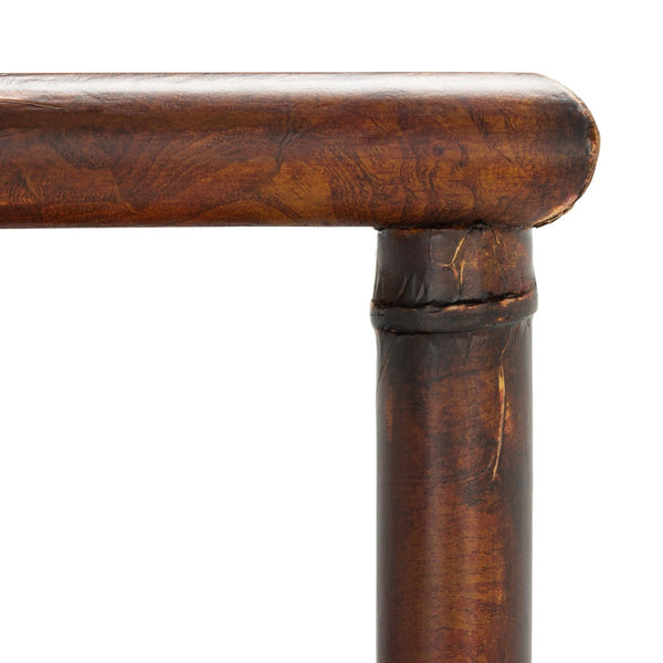Safavieh Tudor Console Table - Chinoiserie-Inspired Design With Bamboo Frame & Gold Accents For Elegant Storage CNS6601A