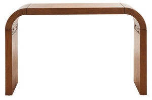 Safavieh Liasonya Sculptural Curved Console Table - Modern Elegance For Entryways And Living Spaces Natural CNS6604A