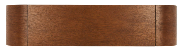 Safavieh Liasonya Sculptural Curved Console Table - Modern Elegance For Entryways And Living Spaces Natural CNS6604A
