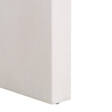 Safavieh Liasonya Curved Console Table White Wash Wood CNS6604B