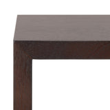 Safavieh Munson 2 Shelf 1 Drawer Console Table Dark Oak Bayur Wood / Mdf Veneer / Okume CNS6605B