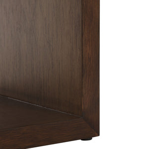 Safavieh Munson 2 Shelf Console Table Natural Bayur Wood / Mdf Veneer / Okume CNS6606A