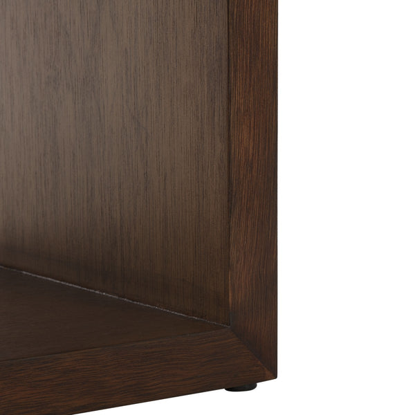 Safavieh Munson 2 Shelf Console Table Natural Bayur Wood / Mdf Veneer / Okume CNS6606A