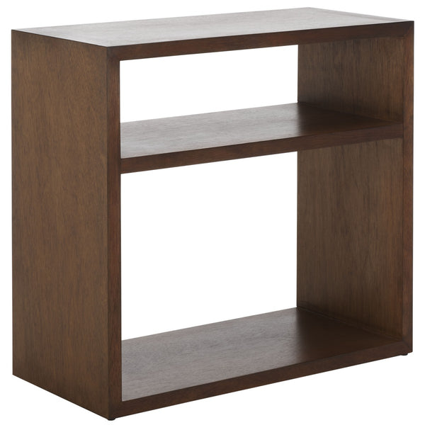 Safavieh Munson 2 Shelf Console Table Natural Bayur Wood / Mdf Veneer / Okume CNS6606A