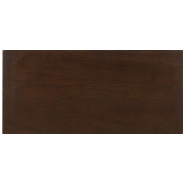 Safavieh Munson 2 Shelf Console Table Natural Bayur Wood / Mdf Veneer / Okume CNS6606A