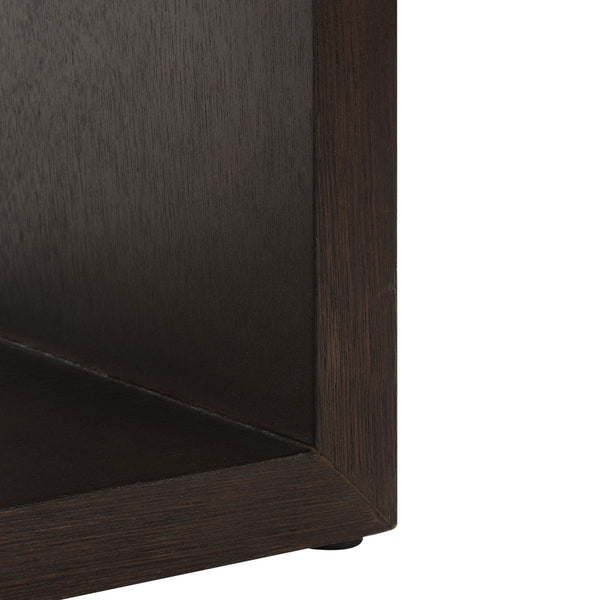 Safavieh Munson 2 Shelf Console Table Dark Oak Bayur Wood / Mdf Veneer / Okume CNS6606B