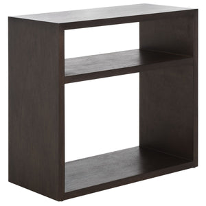 Safavieh Munson 2 Shelf Console Table Dark Oak Bayur Wood / Mdf Veneer / Okume CNS6606B