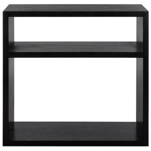 Safavieh Munson 2 Shelf Console Table Black Bayur Wood / Mdf Veneer / Okume CNS6606C