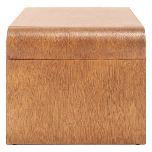 Safavieh Avivan Console Table With Shelf - Elegant Wood Design For Stylish Living Spaces & Modern Decor Light Natural , Wood Cns6608a