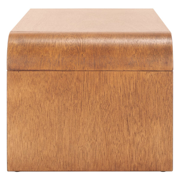 Safavieh Avivan Console Table With Shelf - Elegant Wood Design For Stylish Living Spaces & Modern Decor Light Natural , Wood Cns6608a