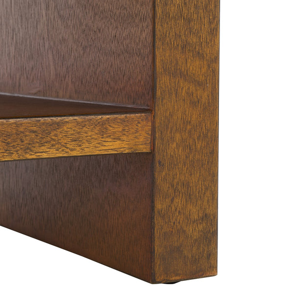 Safavieh Avivan Console Table With Shelf - Elegant Wood Design For Stylish Living Spaces & Modern Decor Natural Wood Cns6608b